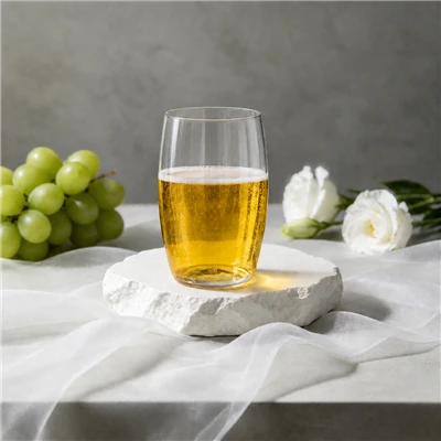18oz Curved Clear Plastic Beer Mug