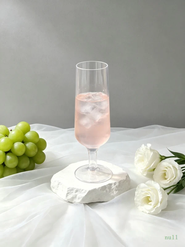 Plastic Portable Champagne Flute high quality