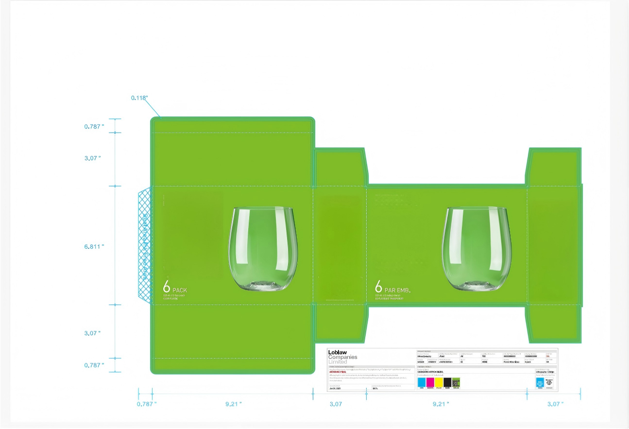 Outer Box Packaging Layout Design Outer Box Packaging Layout Design