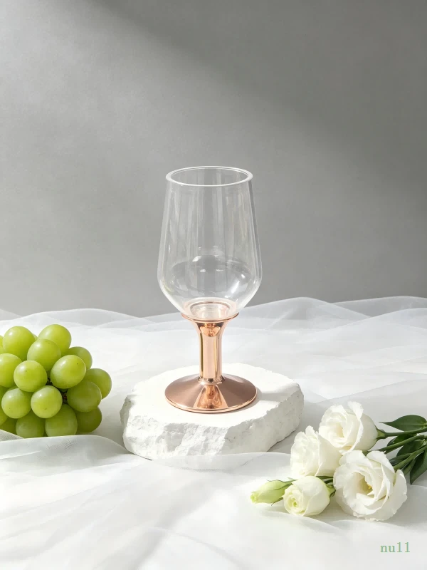 Rose Gold Stem Wine Glass high quality