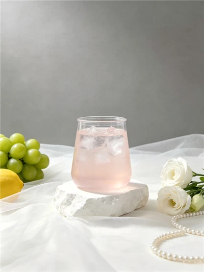 Wholesale Stackable PET Stemless Wine Glasses